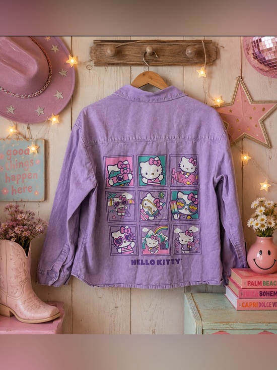 Sanrio Tops - Sanrio Lavender Hello Kitty Shirt/XL (11-13)